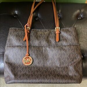 Michael Kors - Classic Brown Designer Tote Bag